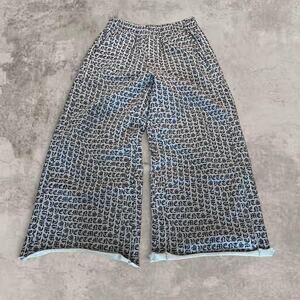 Anarchist Spellout Baggy Sweatpants Wide Leg Oversized Streetwear XL Vetement